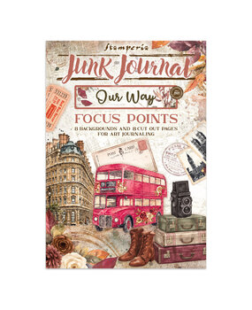 Stamperia Our Way Junk Journal A5 Focus Points (SBJKS09) Stamperia Our Way Junk Journal A5 Focus Points (SBJKS09)