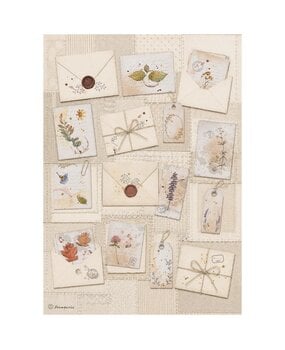 Stamperia Flowers and Poems A4 Rice Paper Letters (6pcs) (DFSA41161) Stamperia Flowers and Poems A4 Rice Paper Letters (6pcs) (DFSA41161)