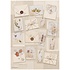 Flowers and Poems A4 Rice Paper Letters (6pcs) (DFSA41161)