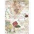 Flowers and Poems A4 Rice Paper Pattern (6pcs) (DFSA41158)