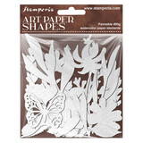 Stamperia Flowers and Poems Art Paper Shapes Laser Cut (SBCU006)