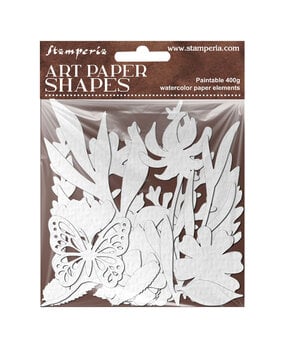 Stamperia Flowers and Poems Art Paper Shapes Laser Cut (SBCU006) Stamperia Flowers and Poems Art Paper Shapes Laser Cut (SBCU006)