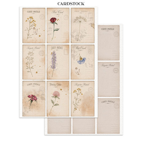 Stamperia Flowers and Poems Junk Journal A5 Focus Points (SBJKS10) Stamperia Flowers and Poems Junk Journal A5 Focus Points (SBJKS10)