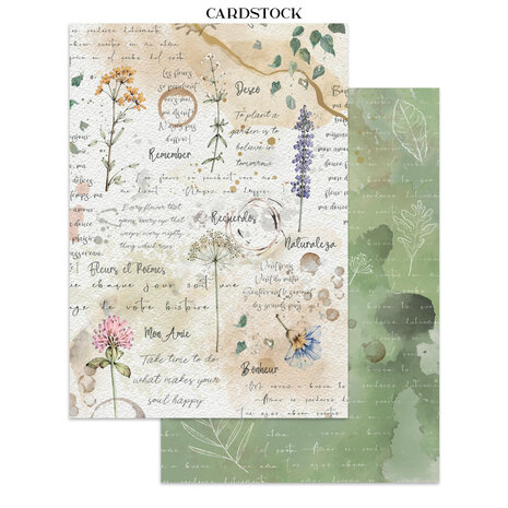 Stamperia Flowers and Poems Junk Journal A5 Focus Points (SBJKS10) Stamperia Flowers and Poems Junk Journal A5 Focus Points (SBJKS10)