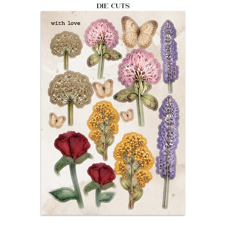Stamperia Flowers and Poems Junk Journal A5 Focus Points (SBJKS10) Stamperia Flowers and Poems Junk Journal A5 Focus Points (SBJKS10)