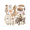 Stamperia Flowers and Poems Rub-On 15,5x15x5cm Assortment (6pcs) (DFLRBX24) Stamperia Flowers and Poems Rub-On 15,5x15x5cm Assortment (6pcs) (DFLRBX24)