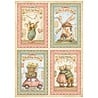 Stamperia Cozy Family A4 Rice Paper 4 Cards (6pcs) (DFSA41164) Stamperia Cozy Family A4 Rice Paper 4 Cards (6pcs) (DFSA41164)