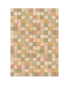 Stamperia Cozy Family A4 Rice Paper Fabric (6pcs) (DFSA41167)