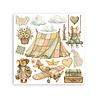 Stamperia Cozy Family Rub-On 15,5x15x5cm Assortment (6pcs) (DFLRBX25)
