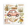 Stamperia Cozy Family Rub-On 15,5x15x5cm Assortment (6pcs) (DFLRBX25)