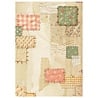Stamperia Cozy Family A6 Rice Paper Backgrounds Selection (8pcs) (DFSAK6063)