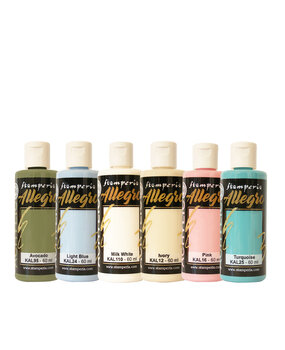 Stamperia Cozy Family Allegro Paint Kit (6pcs) (KALKIT78)