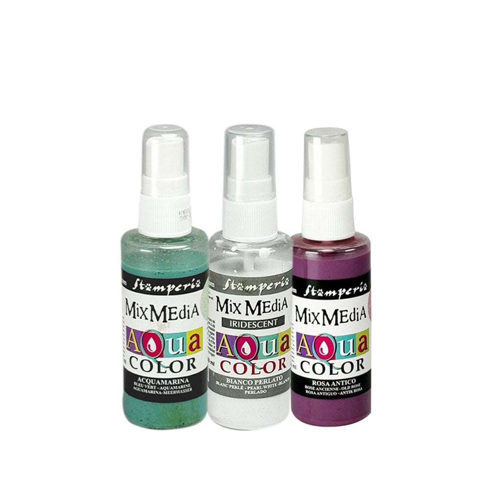 Stamperia Cozy Family Aquacolor Paint Kit (3pcs) (KAQXCF)