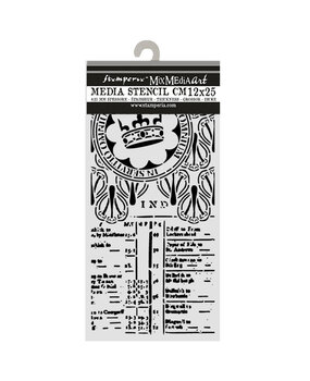Stamperia Our Way Thick Stencils 12x25cm Crown (KSTDL180)