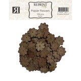 Reprint Paper Flowers Smoked Walnut (100pcs) (FL019)