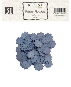 Reprint Paper Flowers Purple Dawn (100pcs) (FL018)