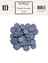 Paper Flowers Purple Dawn (100pcs) (FL018)