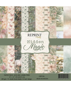 Reprint Hidden Magic 12x12 Inch Paper Pack (CRP104)