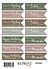 Hidden Magic 10x16cm Stickers Tekst (RS068) Hidden Magic 10x16cm Stickers Tekst (RS068)