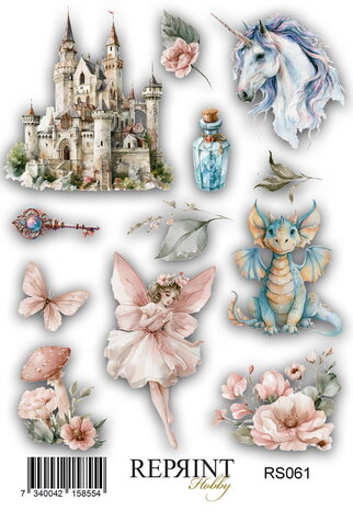 Reprint Hidden Magic 10x16cm Stickers (RS061) Reprint Hidden Magic 10x16cm Stickers (RS061)