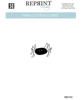 Reprint Enchanted Halloween Thin Cutting Dies Spider (RD110)