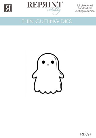 Reprint Enchanted Halloween Thin Cutting Dies Ghosts (2pcs) (RD097) Reprint Enchanted Halloween Thin Cutting Dies Ghosts (2pcs) (RD097)