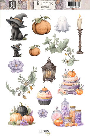 Reprint Enchanted Halloween Rubons (RUB002)