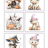 Reprint Enchanted Halloween A4 Cutouts (KPA4127) Reprint Enchanted Halloween A4 Cutouts (KPA4127)