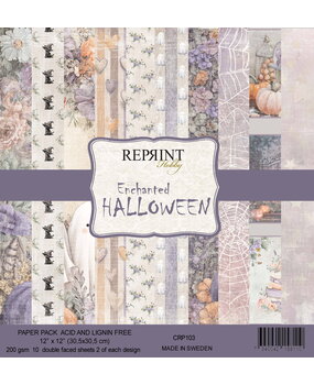 Reprint Enchanted Halloween 12x12 Inch Paper Pack (CRP103) Reprint Enchanted Halloween 12x12 Inch Paper Pack (CRP103)