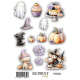 Reprint Enchanted Halloween 10x16cm Stickers (RS060)