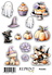 Enchanted Halloween 10x16cm Stickers (RS060) Enchanted Halloween 10x16cm Stickers (RS060)