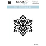 Reprint Cozy Christmas Thin Cutting Dies Snowflake (RD107)