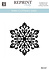 Cozy Christmas Thin Cutting Dies Snowflake (RD107) Cozy Christmas Thin Cutting Dies Snowflake (RD107)