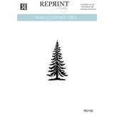 Reprint Cozy Christmas Thin Cutting Dies Pine Tree (RD100)