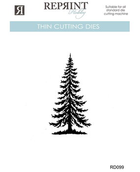 Reprint Cozy Christmas Thin Cutting Dies Pine Tree (RD099)