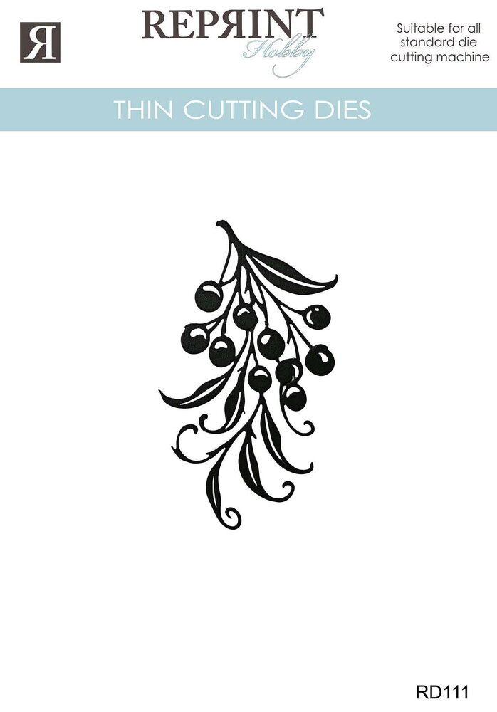 Reprint Cozy Christmas Thin Cutting Dies Mistletoe (RD111) Reprint Cozy Christmas Thin Cutting Dies Mistletoe (RD111)