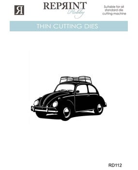 Reprint Cozy Christmas Thin Cutting Dies Car (RD112)