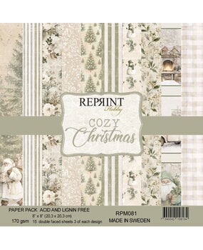 Reprint Cozy Christmas 8x8 Inch Paper Pack (RPM081) Reprint Cozy Christmas 8x8 Inch Paper Pack (RPM081)