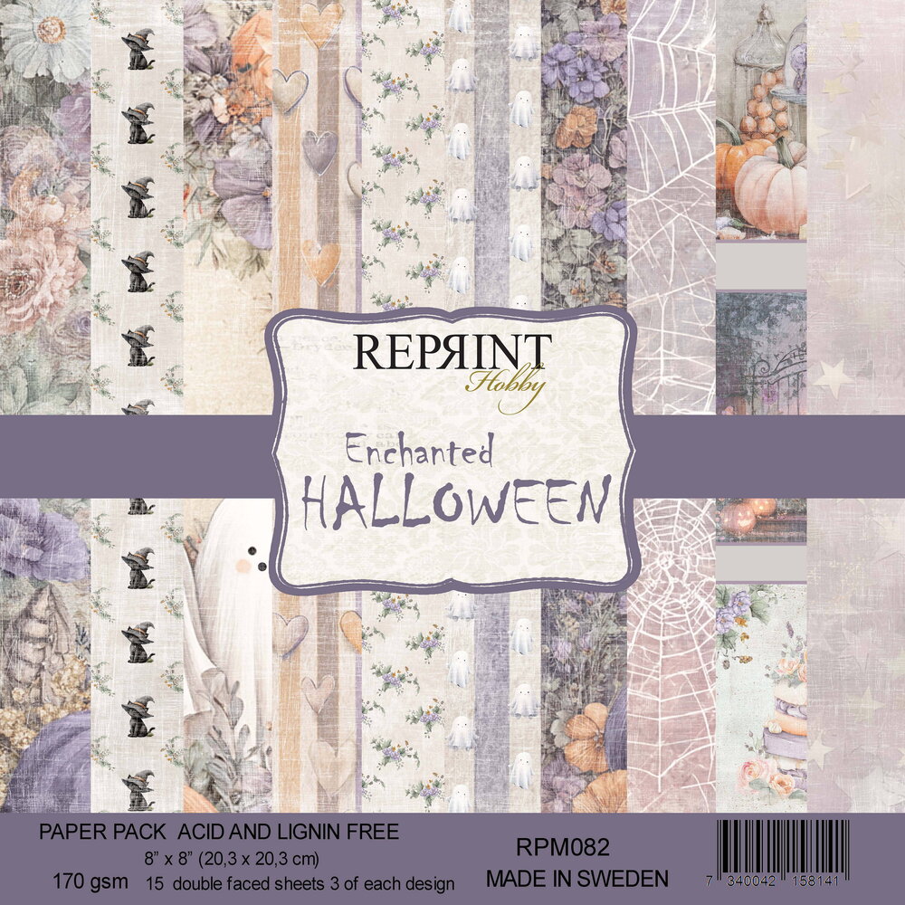 Reprint Enchanted Halloween 8x8 Inch Paper Pack (RPM082) Reprint Enchanted Halloween 8x8 Inch Paper Pack (RPM082)