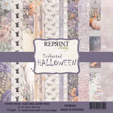 Reprint Enchanted Halloween 8x8 Inch Paper Pack (RPM082) Reprint Enchanted Halloween 8x8 Inch Paper Pack (RPM082)