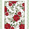 Lisa Horton Crafts The Studio 3D Embossing Folder Festive Poinsettia (LHCEF290)