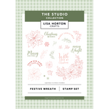 Lisa Horton Crafts The Studio Stamp Set Festive Wreath (LHCCS105)