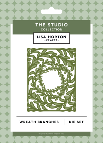 Lisa Horton Crafts The Studio Die Set Wreath Branches (LHCCD367) Lisa Horton Crafts The Studio Die Set Wreath Branches (LHCCD367)