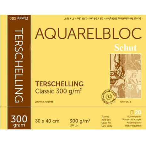 Schut Terschelling Classic 30x40cm 300gr/m2 (SCH21047) Schut Terschelling Classic 30x40cm 300gr/m2 (SCH21047)