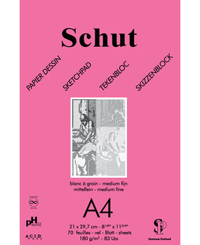 Schut Sketchpad Pink A4 180gr/m2 (SCH11814)