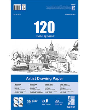 Schut Artist Drawing Paper A3 120gr/m2 (SCH11532)