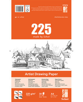 Schut Artist Drawing Paper A4 225gr/m2 (SCH11531)