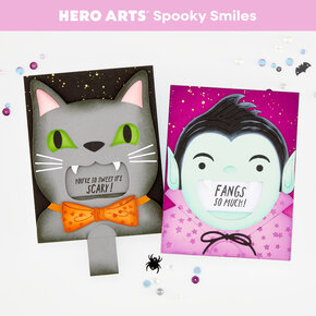 Hero Arts Spooky Smiles