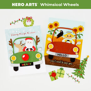 Hero Arts Whimsical Wheels
