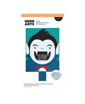 Hero Arts Spooky Smiles Die Set Big Mouth Vampire (DF315)